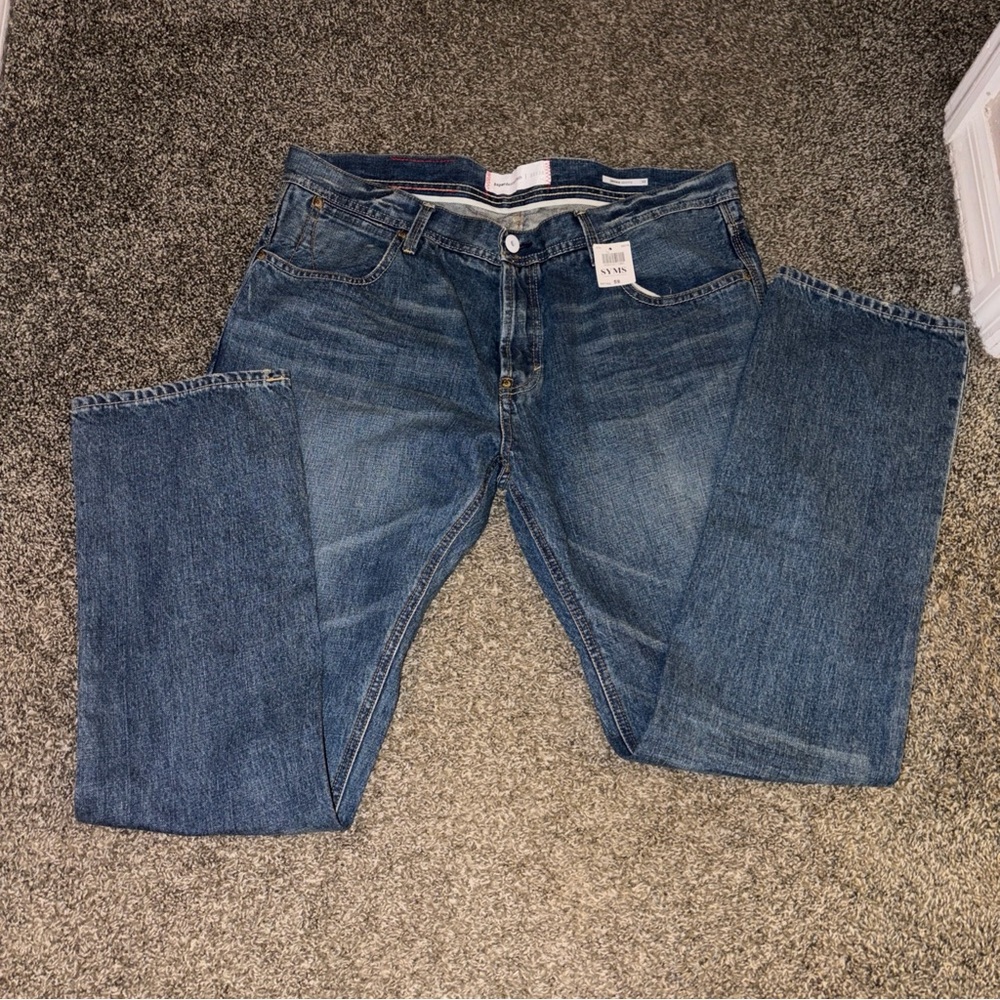 Paper Denim & Cloth Men’s Jeans 38x33 Style James Skinny Leg Blue Denim